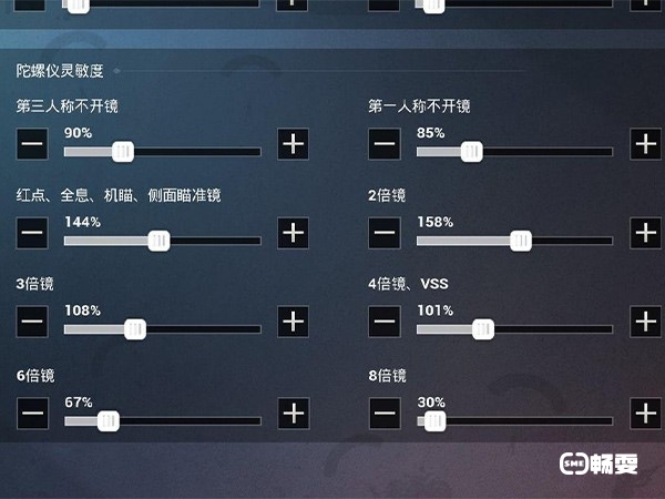 和平精英最稳的灵敏度设置