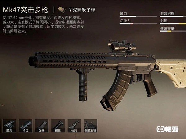 和平精英MK47仅适合萌新