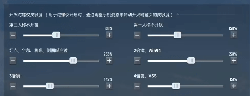 和平精英稳定开枪的灵敏度